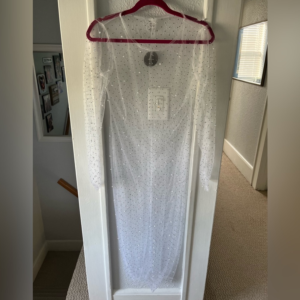 NWT - Sparkly MIDI cover up dress